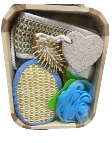 6 Set de Ducha. Medidas: 25 x 18 cm aprox (1 Set Trae: 5 PCS)