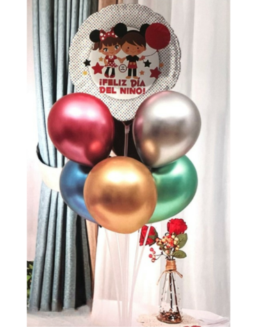 6 Set de Globos Dia del Niño.(1 Set Trae : 7 PCS)