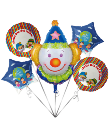 6 Set de Globos Dia del Niño.(1 Set Trae : 6 PCS)