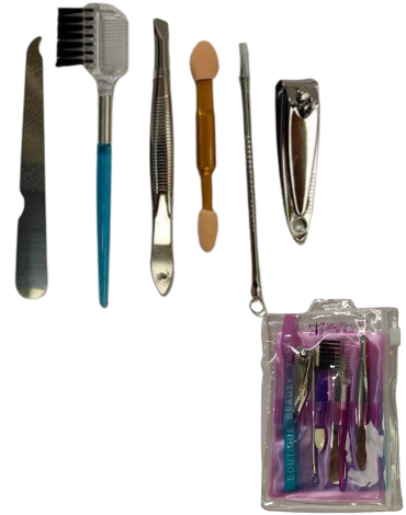 36 Set de Manicure Colores Surtidos  (1 Set Trae 6 PCS)