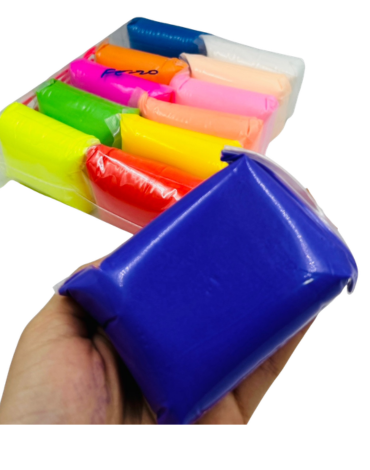 6 Set de Masa XL Colores Surtidos .(1 Set Trae: 12 PCS)