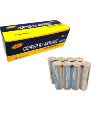 4 Set de Pilas Copper AA (1 Set Trae : 40  PCS)