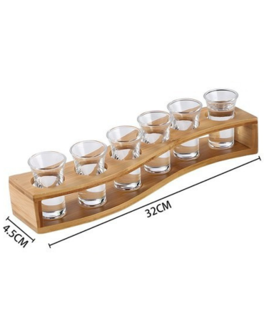 4 Set de Vasos de Shot (1 Set Trae: 9 PCS)