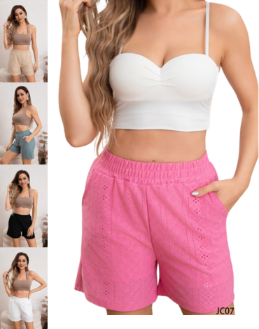 Short de Dama Colores Surtidos x 12 Unds.Talla: S / M – L / XL