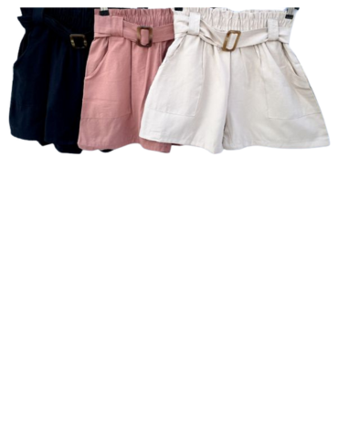 Short de Mujer Colores Surtidos x 12 Unds. Tallas:  M - L - XL