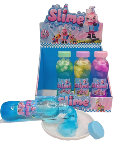Slime Colores Surtidos x 12 Unds.Medida: 18.5 cm aprox.
