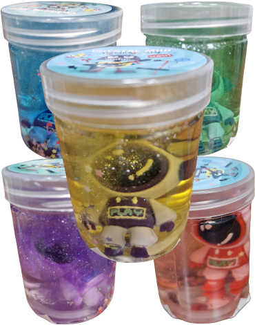 Slime Astronauta Colores Surtidos x 12 Unds