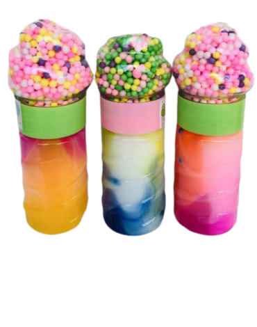 Slime de Colores Surtidos. x 6 Unds.