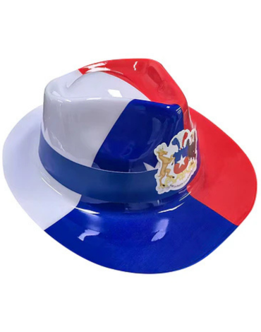 Sombrero Diseño Escudo Viva Chile  x 12 Unds.Medida: 29 x 25 x 10.5 cm aprox.