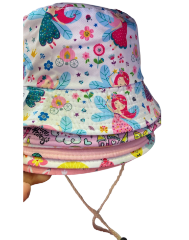 Sombrero Infantil con Diseño x 12 Unds.Talla : 4 a 6 años aprox.