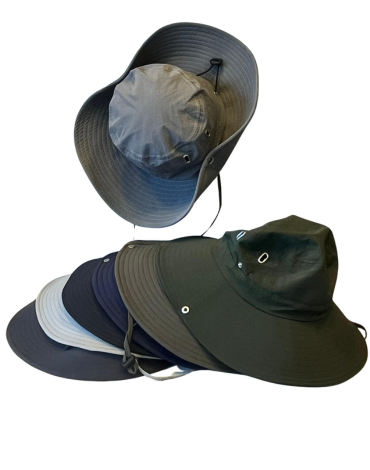 Sombrero Pescador Adulto Colores Surtidos x 6 Unds.