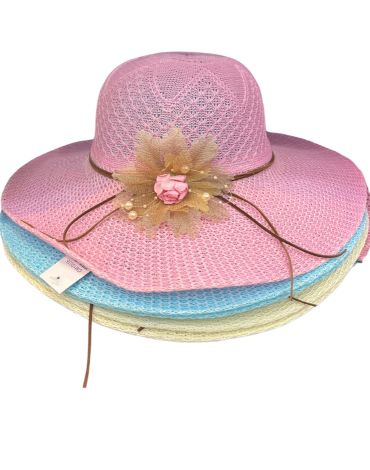 Sombrero de Verano para Playa x 6 Unds.