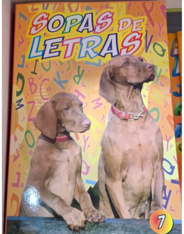 Sopa de Letras de Mascota Modelos Surtidos x 12 Unds.