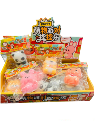 Squishy Animales Modelos Surtidos x 12 Unds.