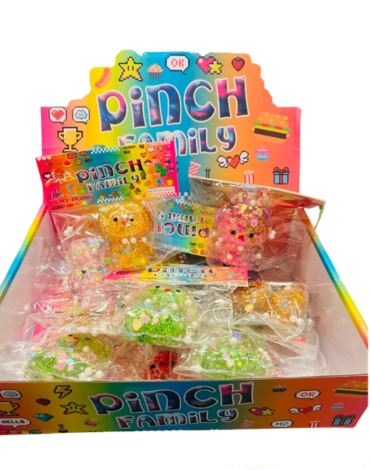 Squishy Conejo Brillante Colores Surtidos x 12 Unds.