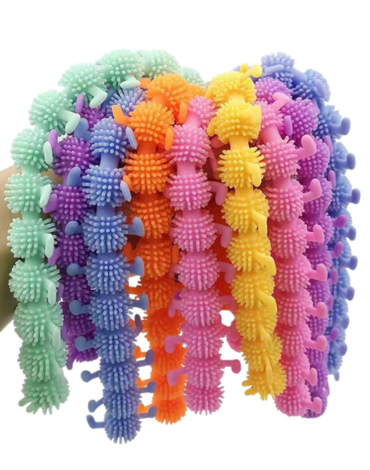 Squishy Gusano Pequeños Colores Surtidos x 50 Unds