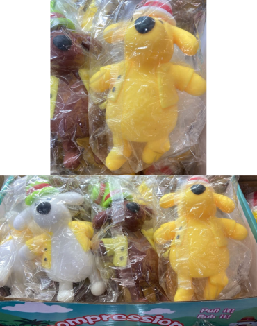 Squishy Mascota Colores Surtidos x 12 Unds.
