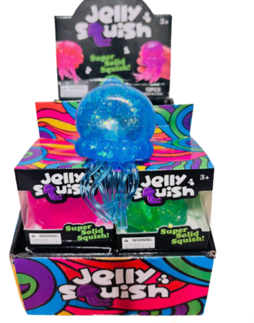 Squishy Medusa Colores Surtidos x 12 Unds.