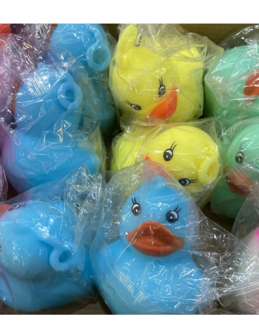 Squishy Patito Colores Surtidos x 12 Unds.