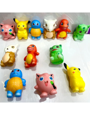 Squishy Pokemo Modelos Surtidos x 12 Unds.