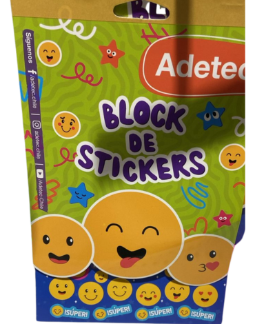 6 Set de Stickers Motivacionales de Carita (1 Set Trae 400 PCS)