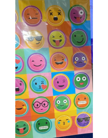 6 Set de Stickers Motivacionales de Carita (1 Set Trae 2 PCS)