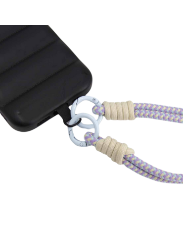 Strap Cuerda Doble para Muñeca con Diseño x 12 Unds. Medidas: 30 x 1 cm aprox.