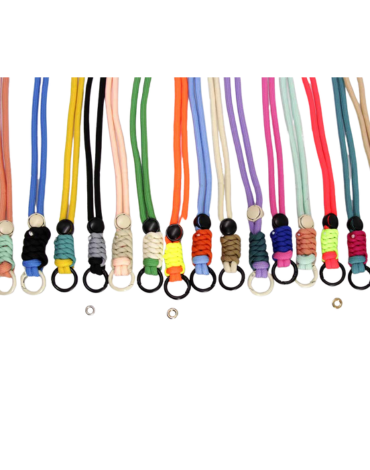Strap Cuerda Nudo Ajustable Color Liso x 12 Unds. Medidas: 42 x 1 cm aprox.