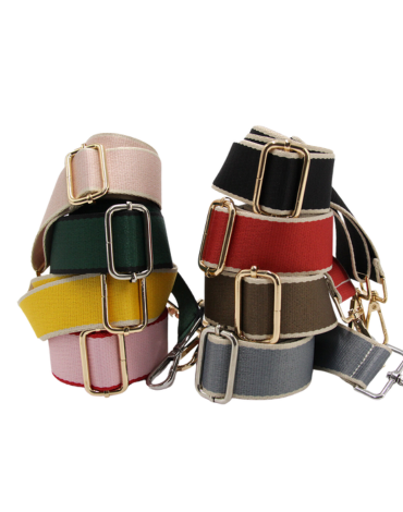 Strap para Bolsos x 12 Unds. Medidas: 125 x 3.5 cm aprox.