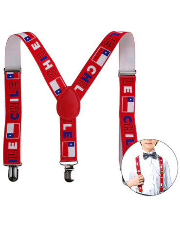 Suspensores Fiesta Patrias x 6 Unds.Medida: 60 cm aprox.