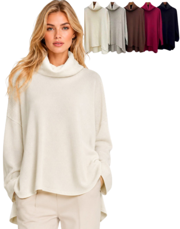Sweater Beatle de Mujer Colores Surtidos x 12 Unds. Talla: S / M - M / L