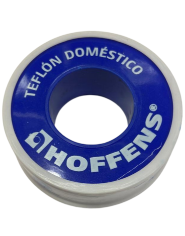 Cinta Teflón Color Blanco x 20 Unds. Medidas: 1/2 x 10 mt aprox.