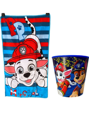 6 Set Toalla de Párvulo con Vaso Modelos Surtidos (1 Set Trae 2 Pcs) Medida: 30 x 50 cm aprox