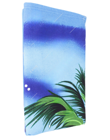 Toalla de Microfibra Diseño Palmera x 4 Unds. Medida: 140 x 70 cm aprox.