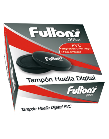 3 Set de Tampon Huella Digital Fultons.