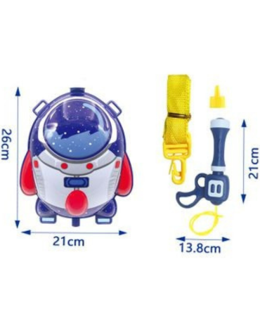 Tanques con Pistola Dino para Agua x 4 Unds. Medida: 27 x 21 cm aprox.