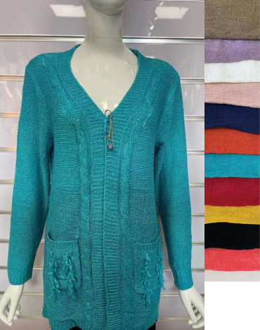 Tapado de Mujer Hilo Colores Surtidos x 12 Unds.Talla: Estándar (XL / XXL)