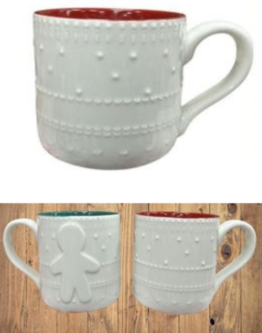 Taza de Navidad de Cerámica x 48 Unds.