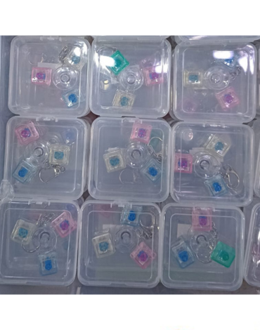 Teclado Luminoso 5 Teclas Colores Surtidos x 6 Unds.