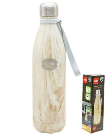 Termo Botella x 4 Unds. Medida: 750 ml aprox.