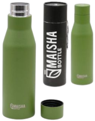 Termo Botella x 4 Unds. Medida: 750 ml aprox.