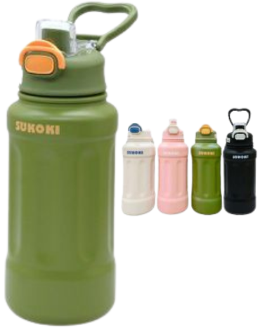 Termo Cantinflora Colores Surtidos x 4 Unds. Medida: 800 ml aprox.
