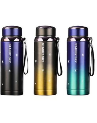 Termo de Metal con Diseño x 4 unds.Medida: 1000 ML
