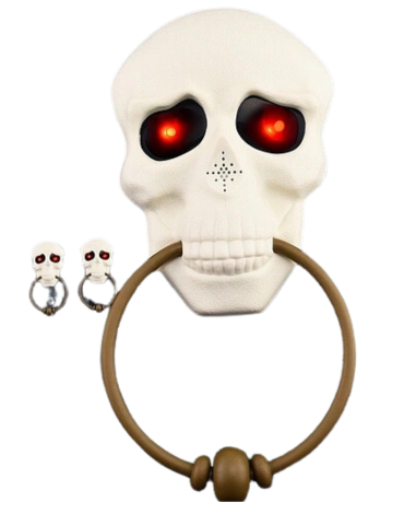 Timbre Calavera de Halloween x 6 Unds