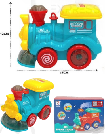 Trencito Lanza Humo x 3 Unds.Medida: 12 x 17 cm aprox.