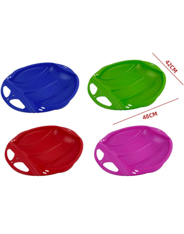 Trineo para Nieve Infantil x 4 Unds. Medidas: 48 x 42 cm aprox.