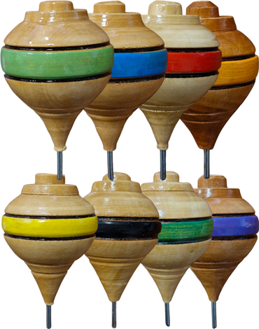 Trompo de Madera N°6 x 12 Unds.