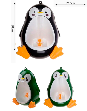 Urinario de Infantil para Niños de 1 a 6 años x 4 Unds.Medidas: 26.5 x 38 cm aprox