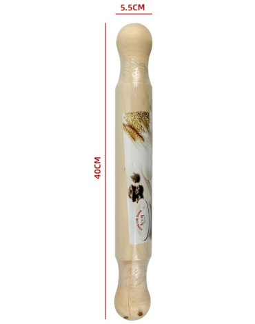 Uslero de Madera para Cocina de Madera x 6 Unds. Medida: 40 x 5.5 cm aprox.