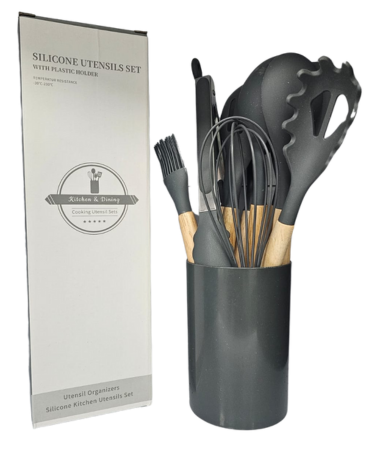 3 Set de Utensilios Plásticos.(1 Set Trae 13 PCS)